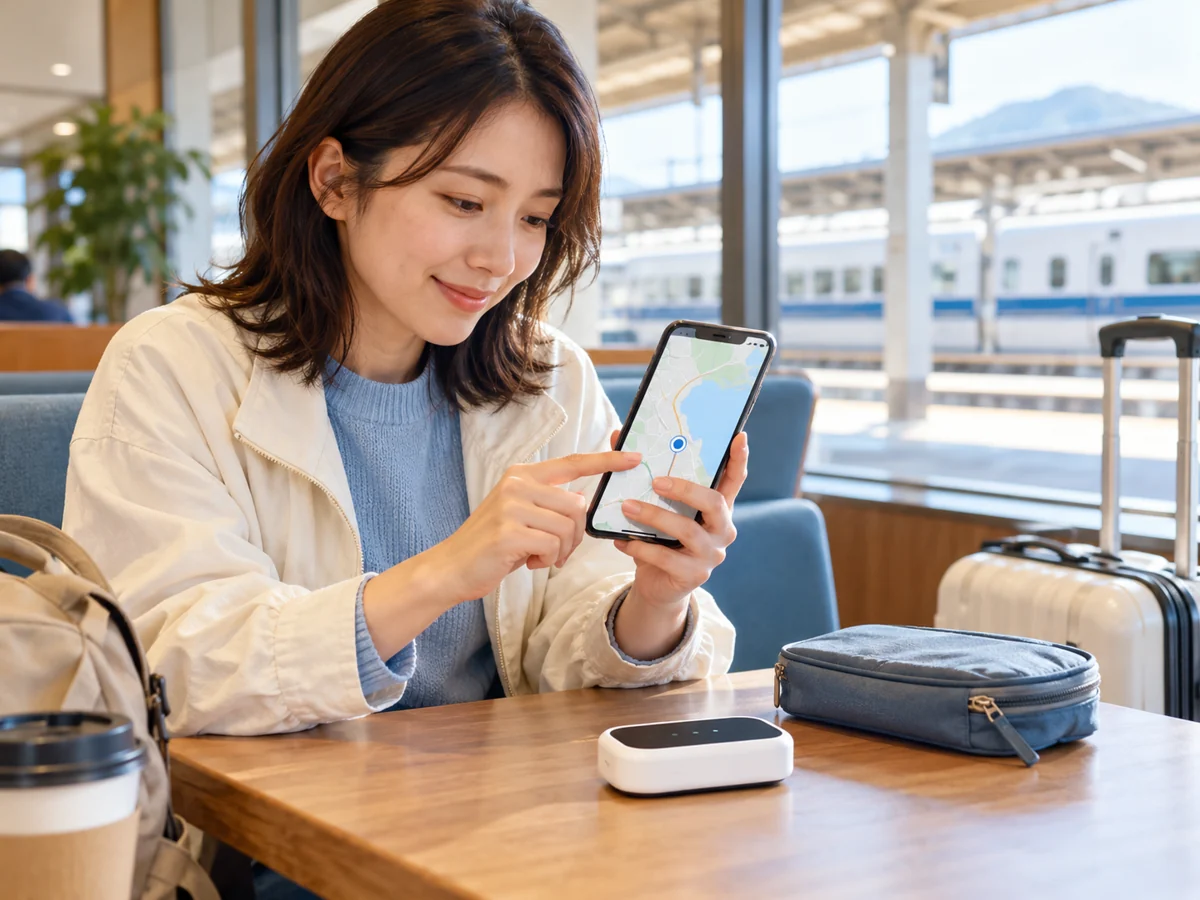 日本旅行の通信準備のイメージ