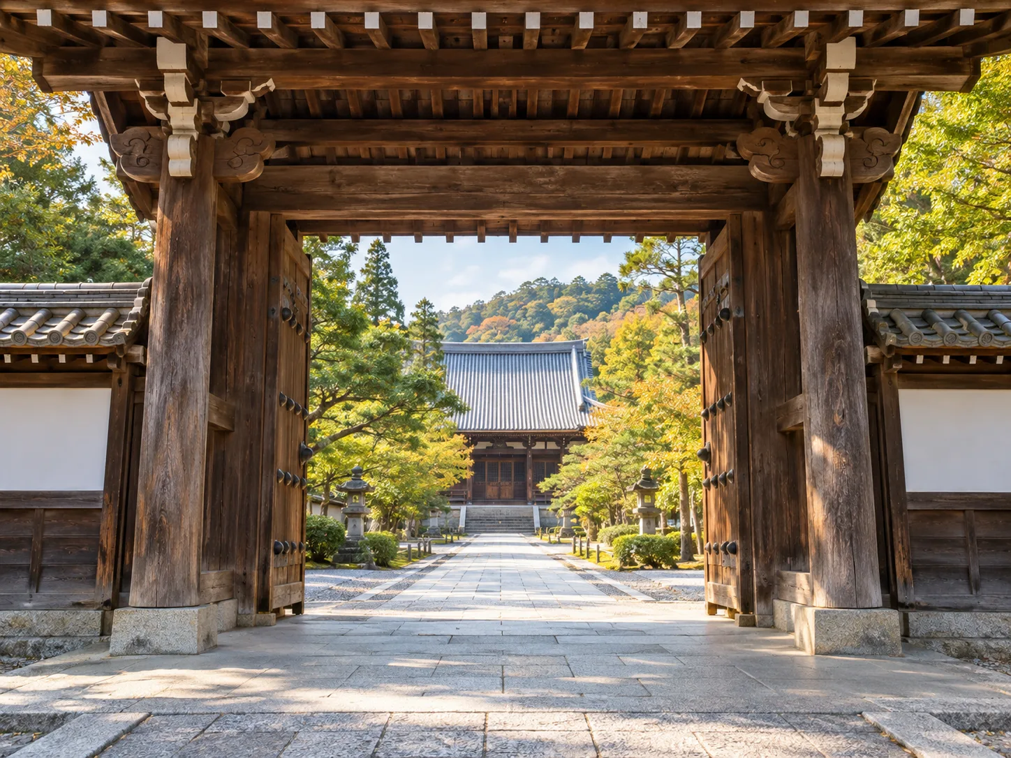境内への入り方