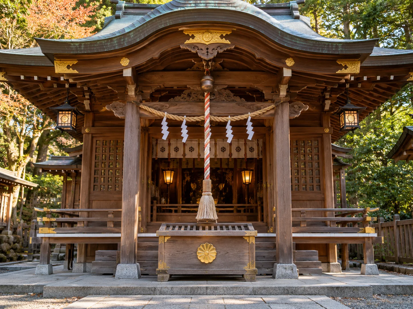 神社での参拝