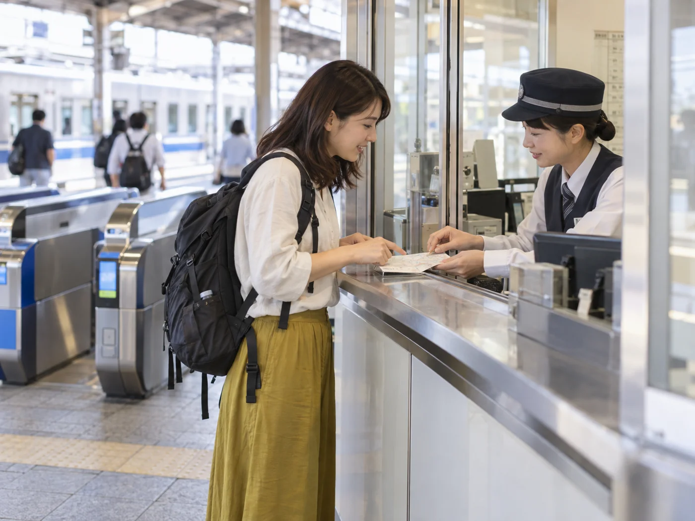 駅の人に相談